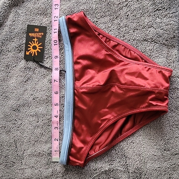 Jean Paul Gaultier Soleil Men's Red Swimsuit Breifs 44 - Picture 6 of 10